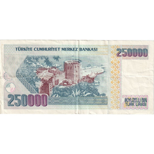 Turecko, 
  
  250, 
  
  000 lir