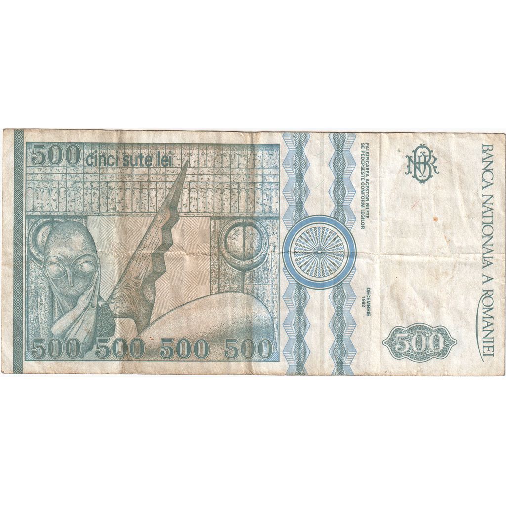 Rumunsko, 
  
  500 lei, 
  
  EF(40-45)