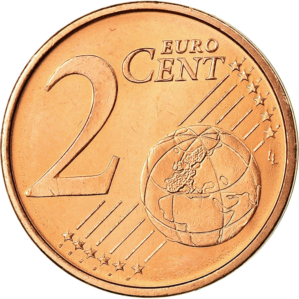 Španělsko, 
  
  2 euro centy, 
  
  2012