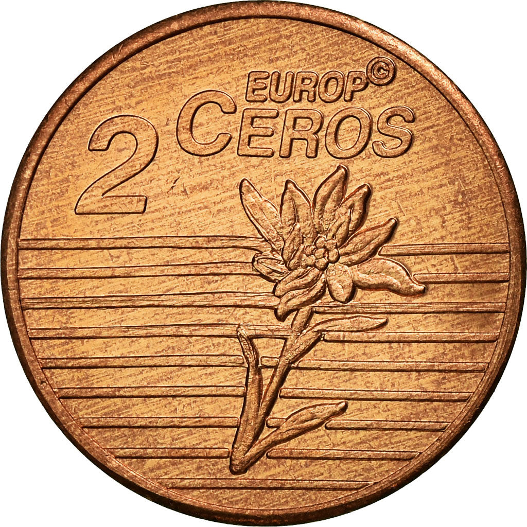 Švýcarsko, 
  
  2 euro centy, 
  
  2003
