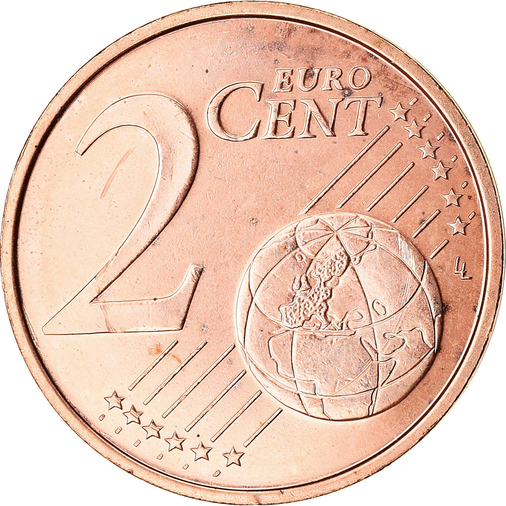 Finsko, 
  
  2 euro centy, 
  
  2017