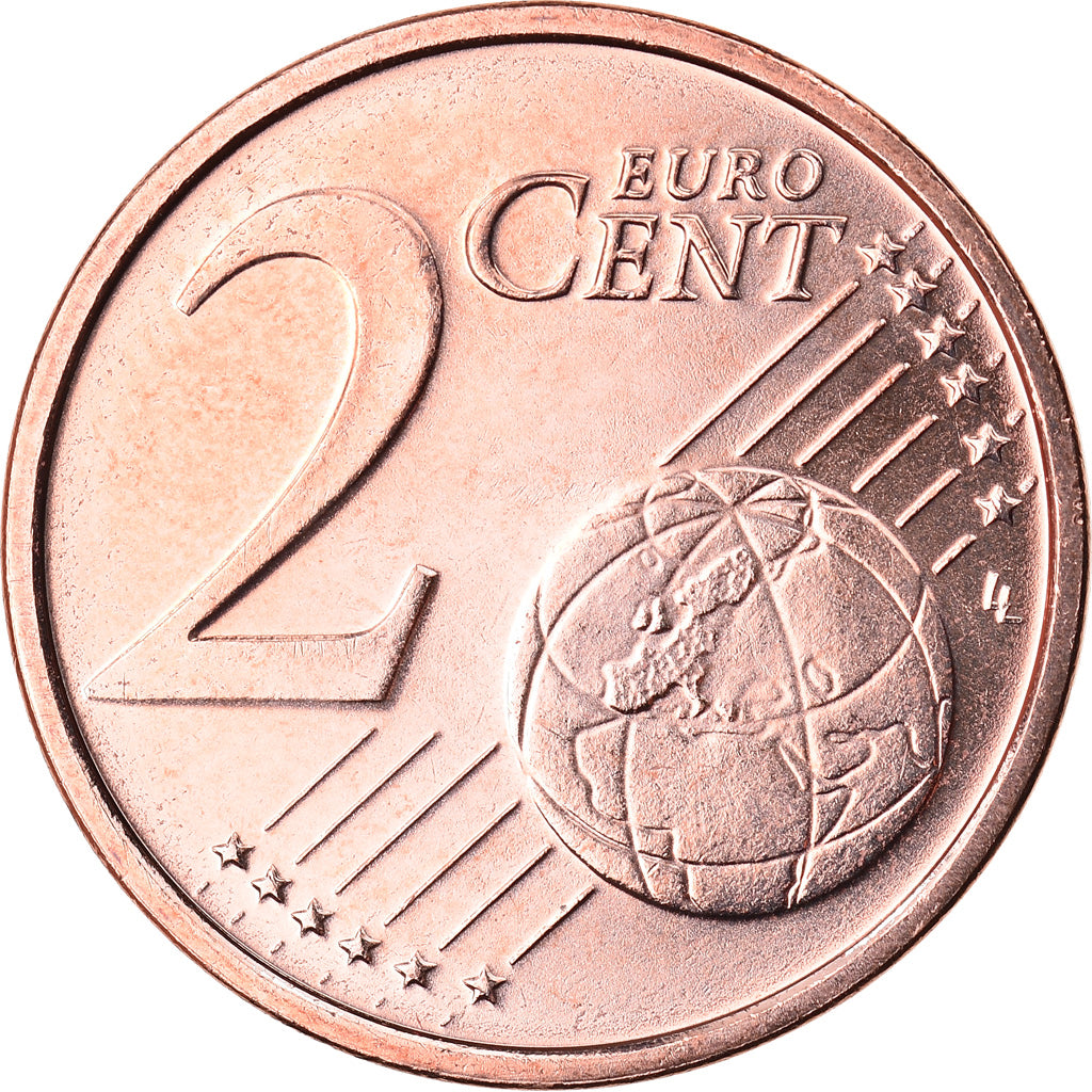 Lucembursko, 
  
  2 euro centy, 
  
  2015