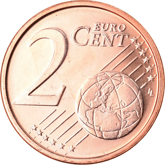 Lucembursko, 
  
  2 euro centy, 
  
  2016