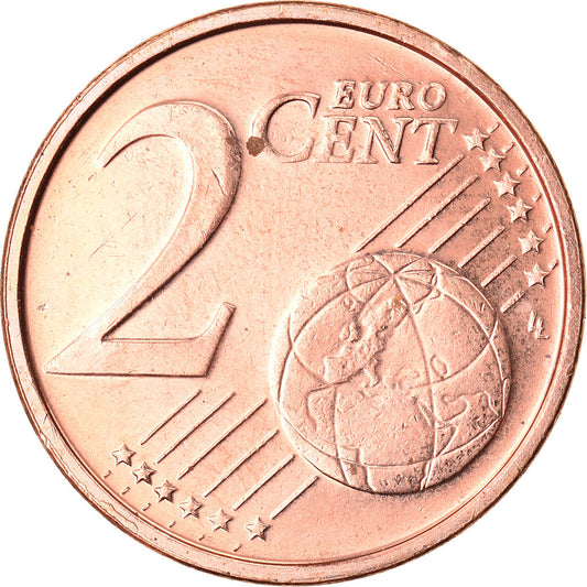 Lucembursko, 
  
  2 euro centy, 
  
  2018