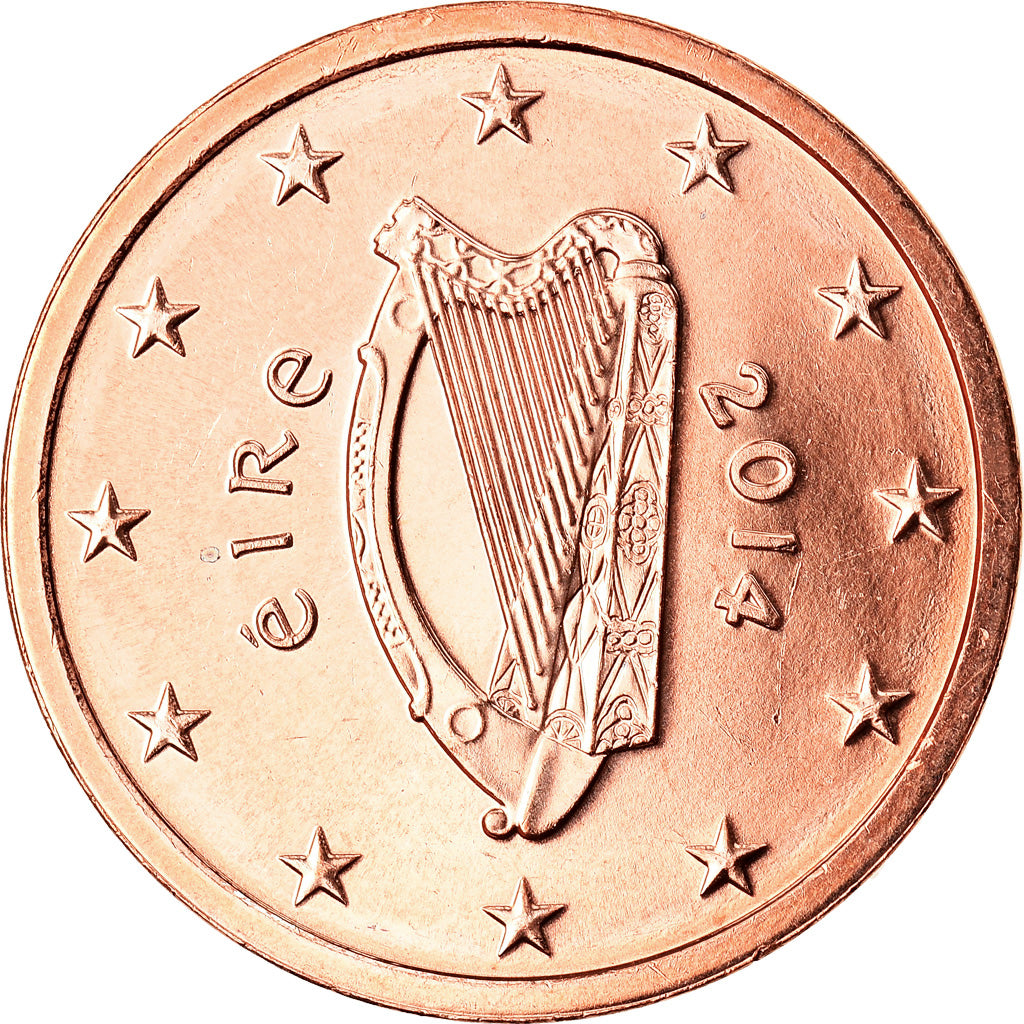 IRSKO, 
  
  2 euro centy, 
  
  2014