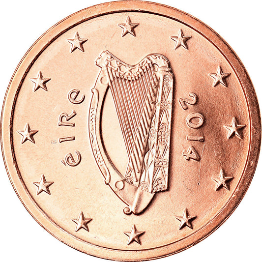IRSKO, 
  
  2 euro centy, 
  
  2014