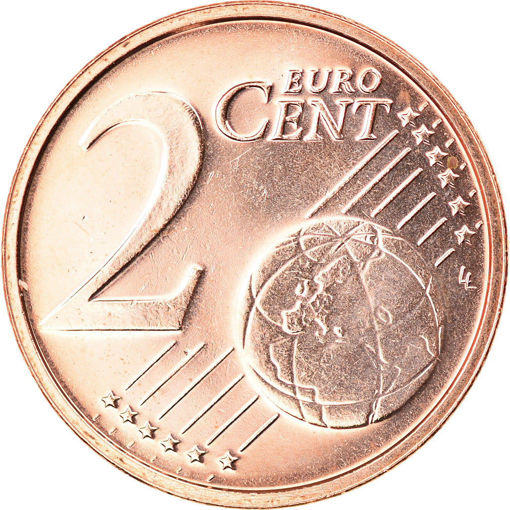 Nizozemí, 
  
  2 euro centy, 
  
  2019