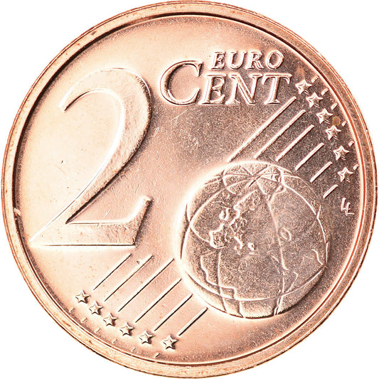 Nizozemí, 
  
  2 euro centy, 
  
  2019