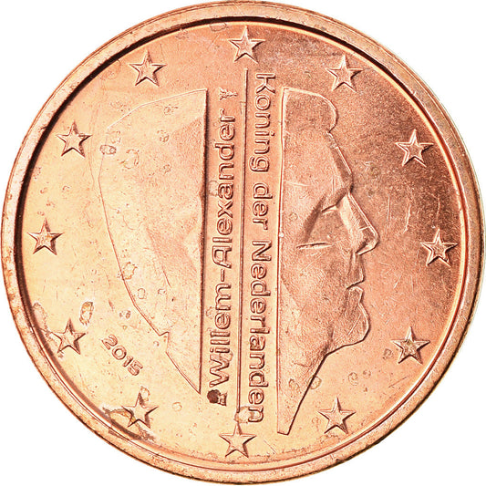 Nizozemí, 
  
  2 euro centy, 
  
  2015