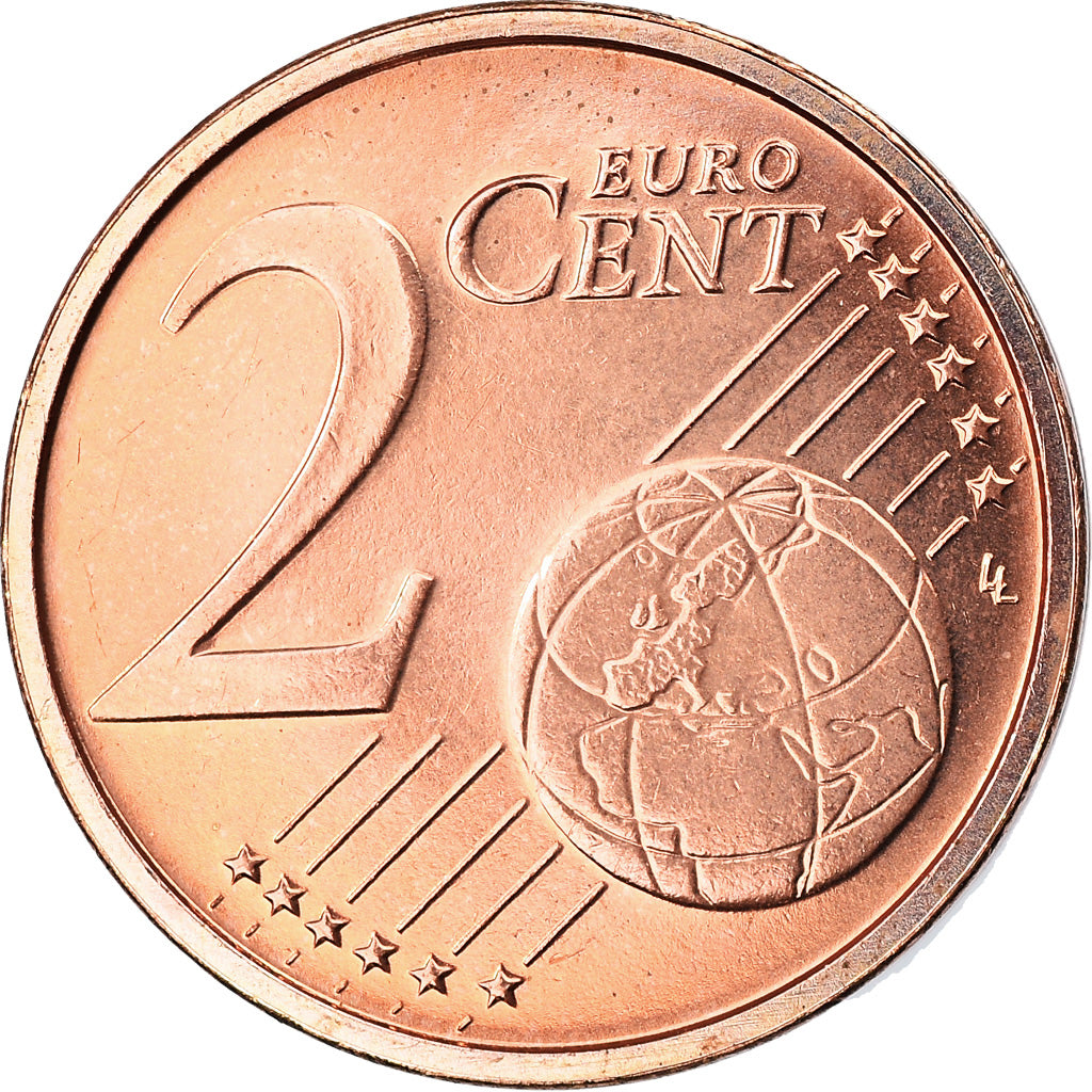 Lucembursko, 
  
  2 euro centy, 
  
  2017