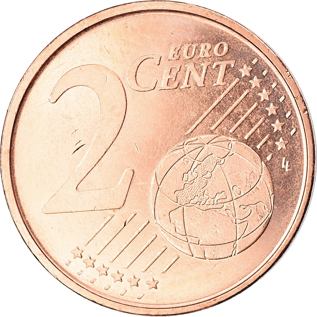 Španělsko, 
  
  2 euro centy, 
  
  2019