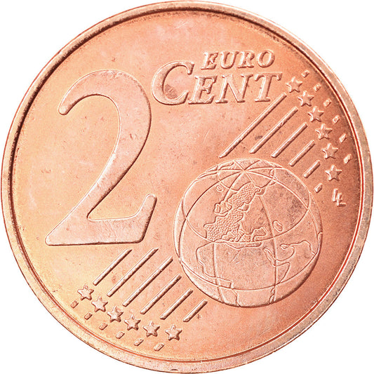 Španělsko, 
  
  2 euro centy, 
  
  2020