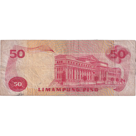 Bankovka, 
  
  Filipíny, 
  
  50 Piso