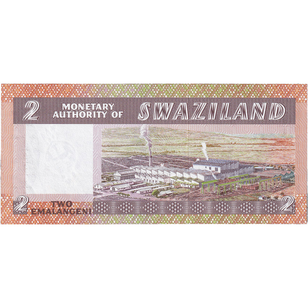 Bankovka, 
  
  Svazijsko, 
  
  2 Emalangeni