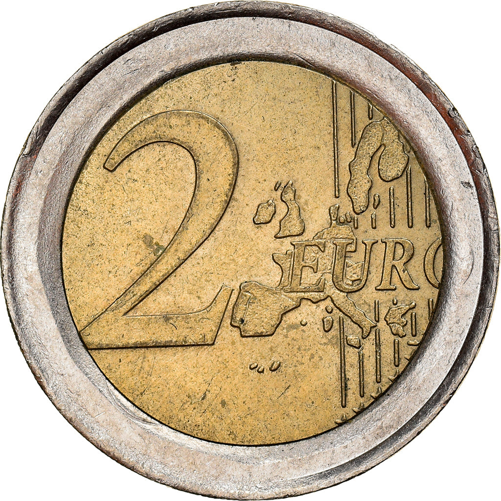 Německo, 
  
  2 eura, 
  
  2002