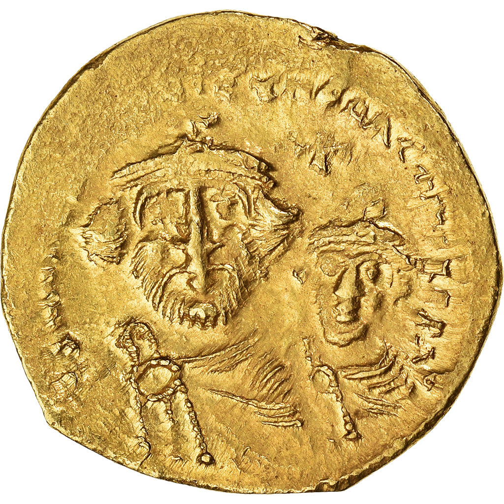 Heraclius, 
  
  s Herakleem Konstantinem, 
  
  Solidus