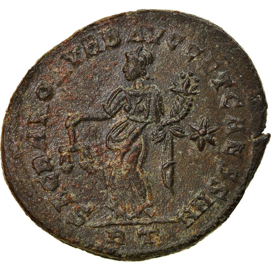 Mince, 
  
  Constantius I. 
  
  Follis