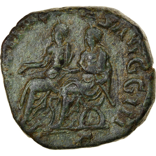 Mince, 
  
  Filip II, 
  
  Sestertius