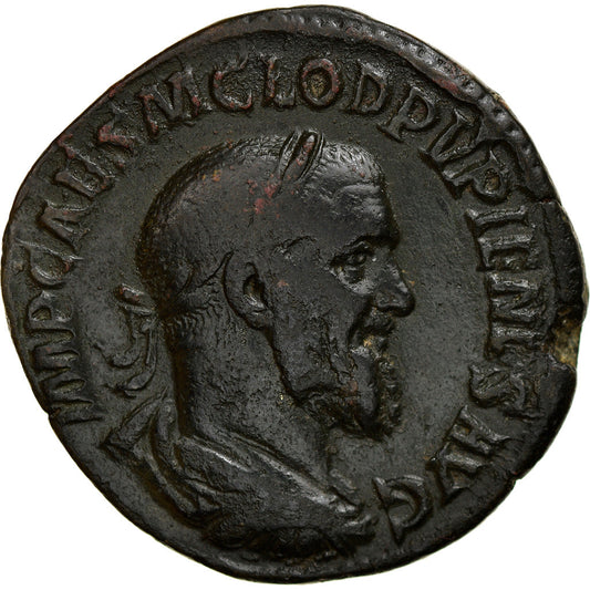 Mince, 
  
  Pupienus, 
  
  Sestertius