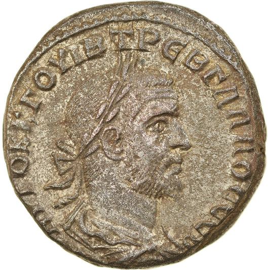 Mince, 
  
  Trebonianus Gallus, 
  
  Tetradrachm