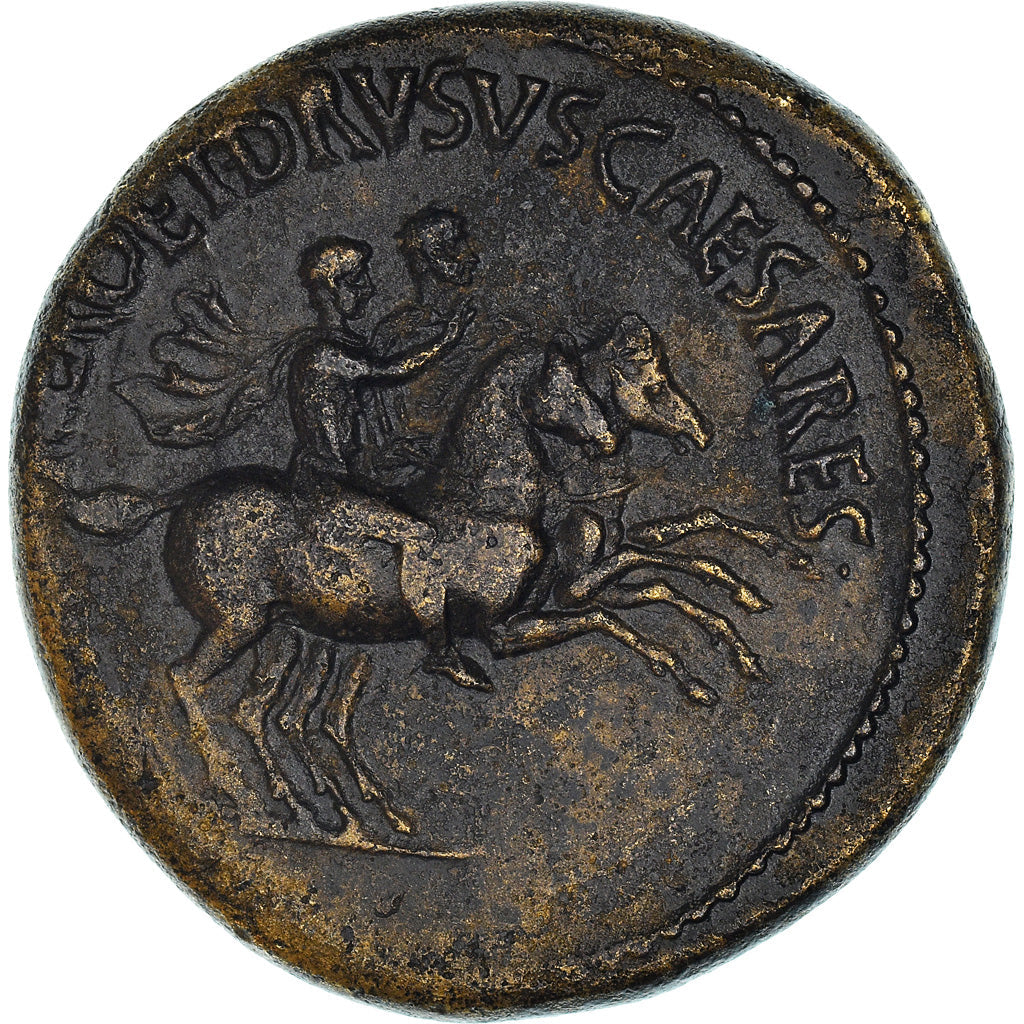 Mince, 
  
  Nero a Drusus Caesars, 
  
  Dupondius