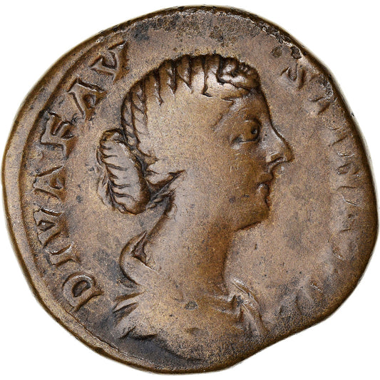 Mince, 
  
  Diva Faustina II, 
  
  Sestertius
