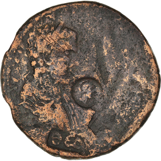 Mince, 
  
  Caracalla, 
  
  Bronz Æ